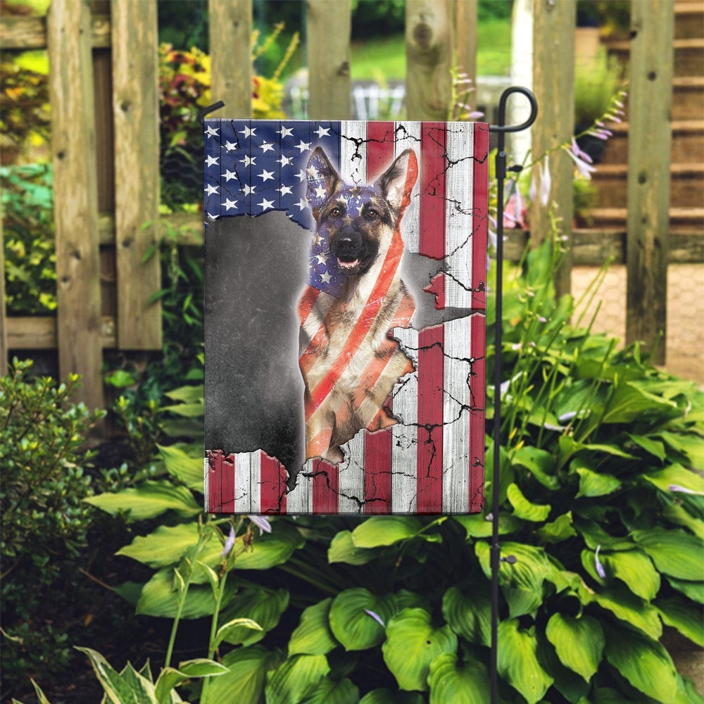 Dog Garden Flags, German Shepherd Garden Flag, Dog Flags For House, Dog Owner Gift