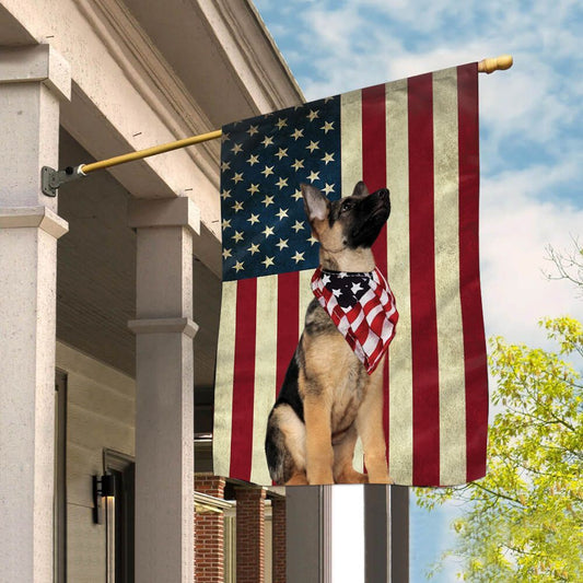 Dog Garden Flags, German Shepherd House Flag, Dog Flags For House, Dog Owner Gift