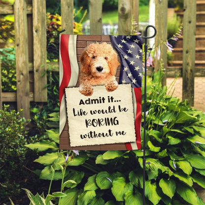Dog Garden Flags, Goldendoodle Garden Flag, Dog Flags For House, Dog Owner Gift