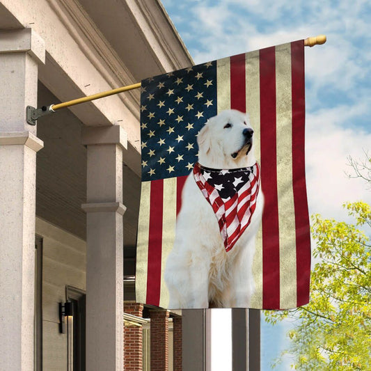 Dog Garden Flags, Great Pyrenees House Flag, Dog Flags For House, Dog Owner Gift