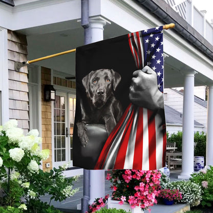 Dog Garden Flags, Labrador Retriever Lover American US Flag, Dog Flags For House, Dog Owner Gift