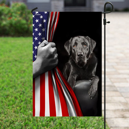 Dog Garden Flags, Labrador Retriever Lover American US Flag, Dog Flags For House, Dog Owner Gift