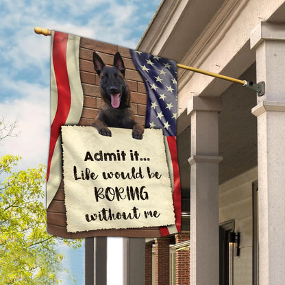 Dog Garden Flags, Malinois Garden Flag 3, Dog Flags For House, Dog Owner Gift