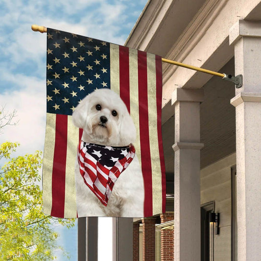 Dog Garden Flags, Maltese House Flag, Dog Flags For House, Dog Owner Gift