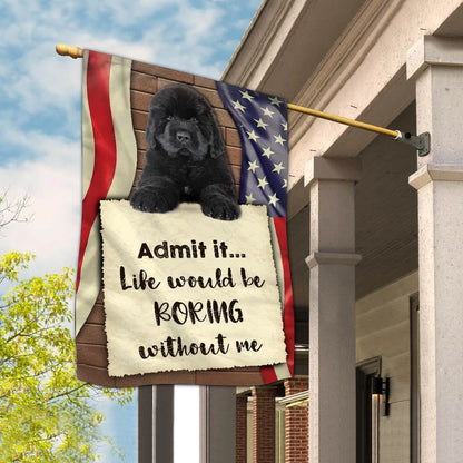 Dog Garden Flags, Newfoundland Flag 2, Dog Flags For House, Dog Owner Gift