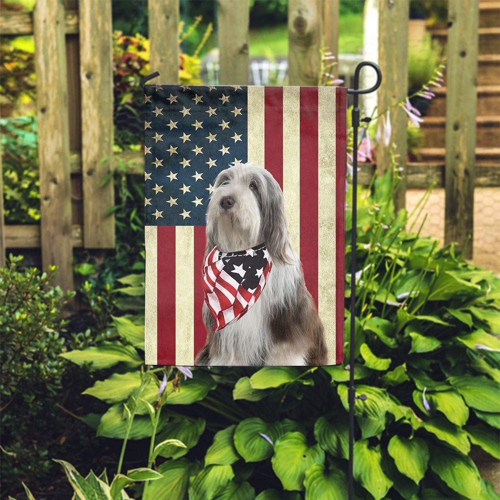 Dog Garden Flags, Old English Sheepdog Flag, Dog Flags For House, Dog Owner Gift