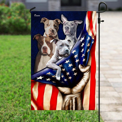 Dog Garden Flags, Pitbull Dogs Flag, Dog Flags For House, Dog Owner Gift