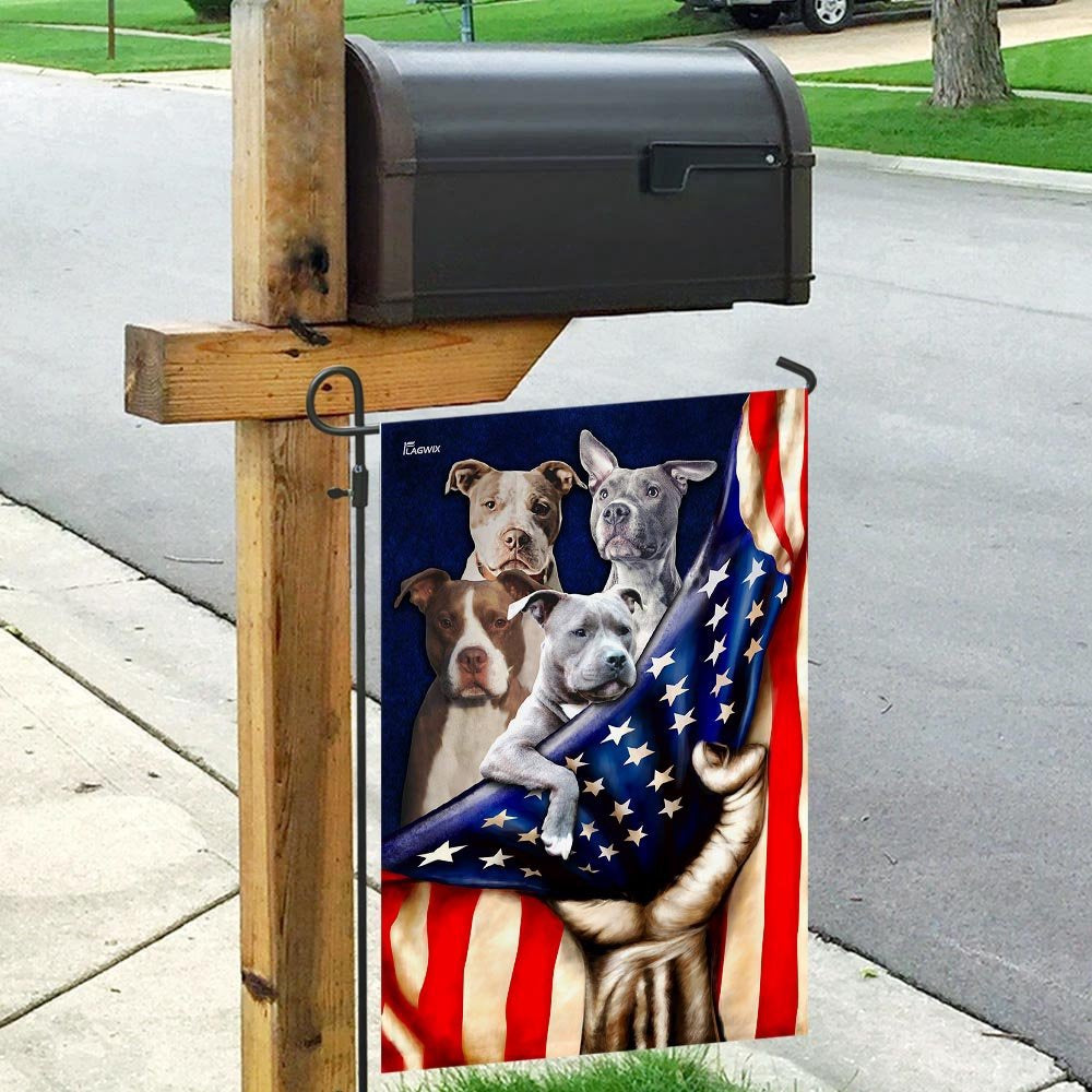 Dog Garden Flags, Pitbull Dogs Flag, Dog Flags For House, Dog Owner Gift
