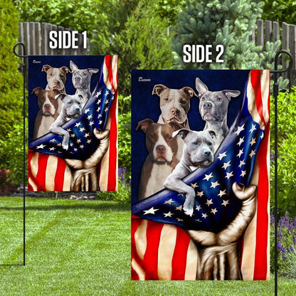 Dog Garden Flags, Pitbull Dogs Flag, Dog Flags For House, Dog Owner Gift