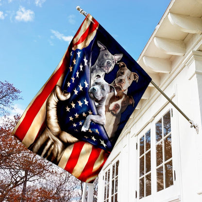 Dog Garden Flags, Pitbull Dogs Flag, Dog Flags For House, Dog Owner Gift