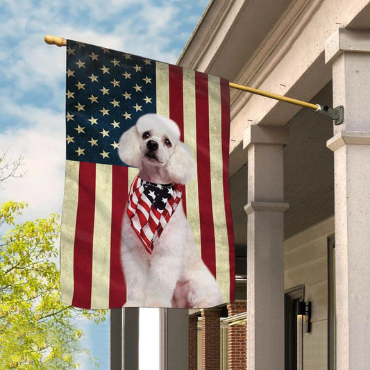 Dog Garden Flags, Poodle House Flag, Dog Flags For House, Dog Owner Gift