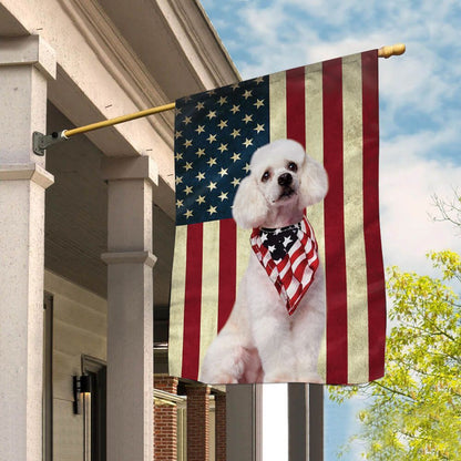 Dog Garden Flags, Poodle House Flag, Dog Flags For House, Dog Owner Gift
