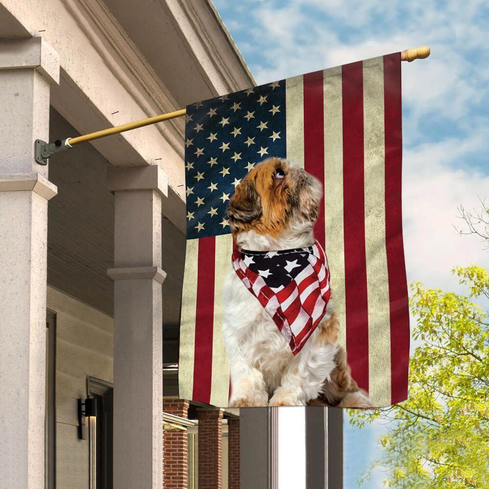 Dog Garden Flags, Shih Tzu House Flag, Dog Flags For House, Dog Owner Gift