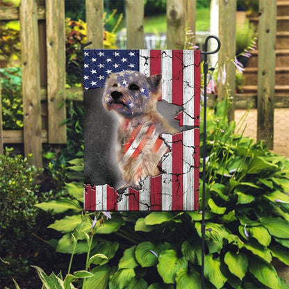 Dog Garden Flags, West Highland White Terrier Usa Flag, Dog Flags For House, Dog Owner Gift