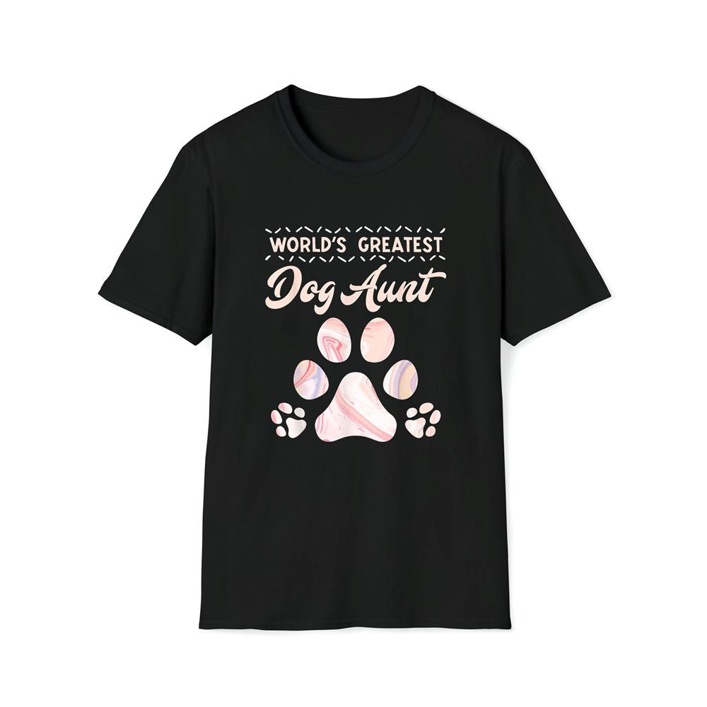 Dog Lover Worlds Best Aunt Mother's Day Best Aunts Premium T Shirt, Mother's Day Premium T Shirt, Mother's Day Gift, Mom Shirt