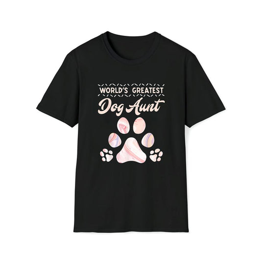 Dog Lover Worlds Best Aunt Mother's Day Best Aunts Premium T Shirt, Mother's Day Premium T Shirt, Mother's Day Gift, Mom Shirt