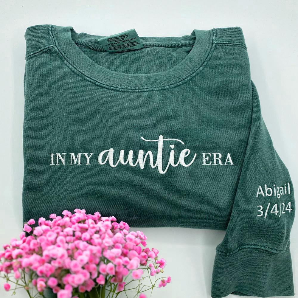 Embroidered Christmas Sweatshirts, Embroidered Wrestling Mom 1 Sweatshirt