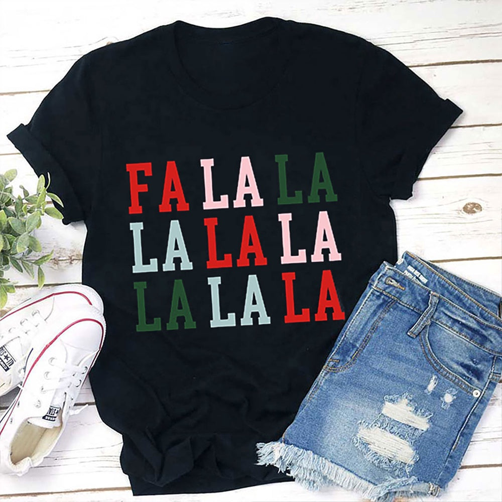 Fa La La La La Christmas Music T Shirt, Merry T Shirt, Unisex Christmas Shirts