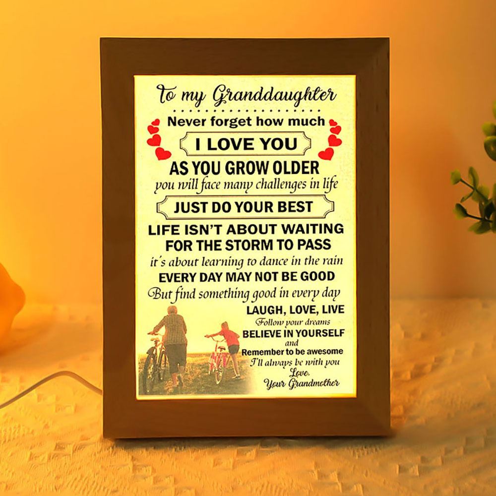 Family Frame Lamp, Mother's Day Night Light, Best Mom Ever, Gift For Mom