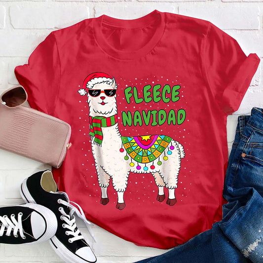 Fleece Navidad Spanish T Shirt, Merry T Shirt, Unisex Christmas Shirts