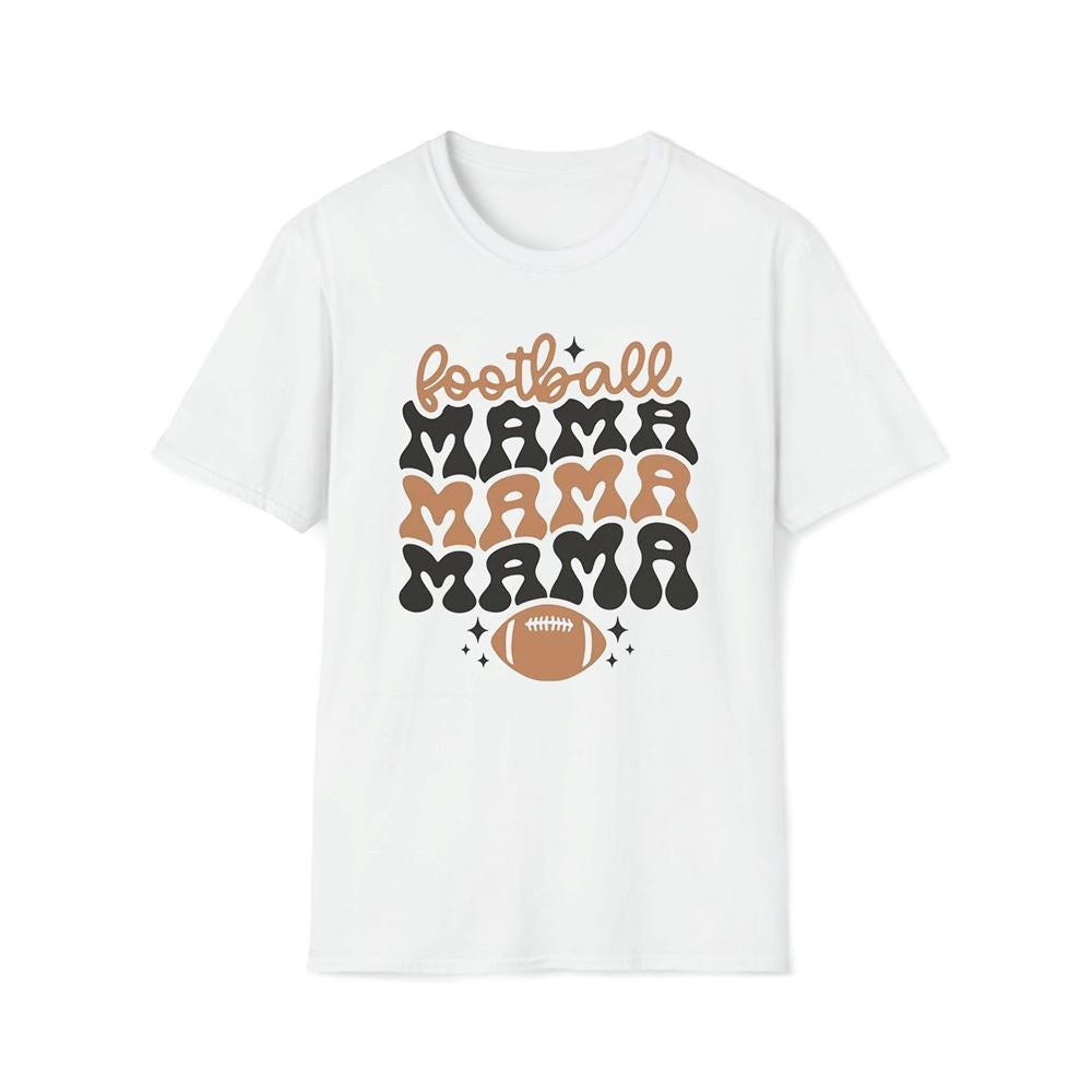 Football Mama Mama Mama Premium T Shirt, Mother's Day Premium T Shirt, Mom Shirt