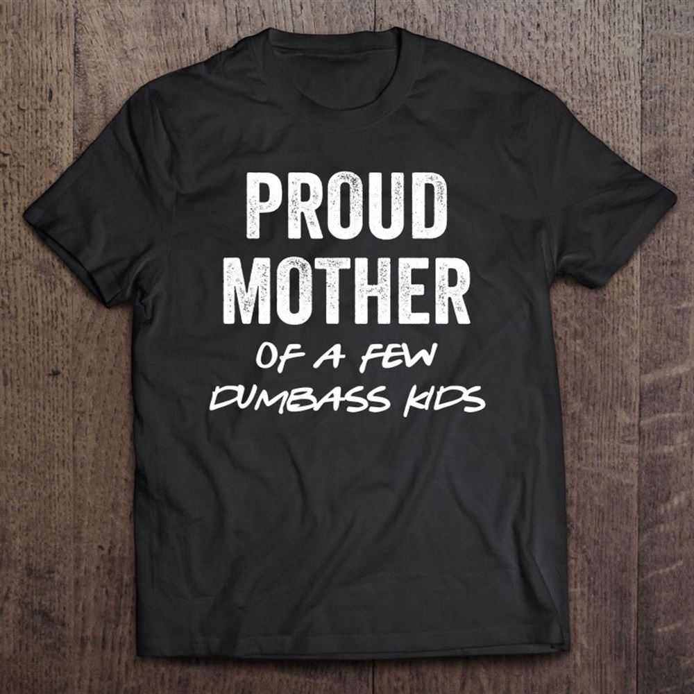 For Mom Proud Mother Of A Few Dumbass Kids T Shirt, Mother's Day Shirt, Shirt For Mom, Mom Shirt