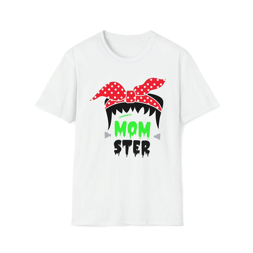 Frankenstein Momster Premium T Shirt, Mother's Day Premium T Shirt, Mom Shirt