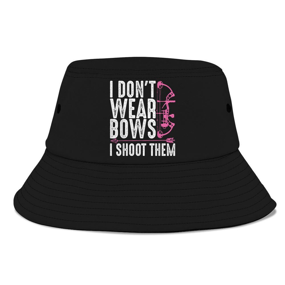 Funny Archery Gift For Women Bow Hunting Archer Bucket Hat, Mother's Day Bucker Hat, Mother's Day Gift, Women's Sun Hats