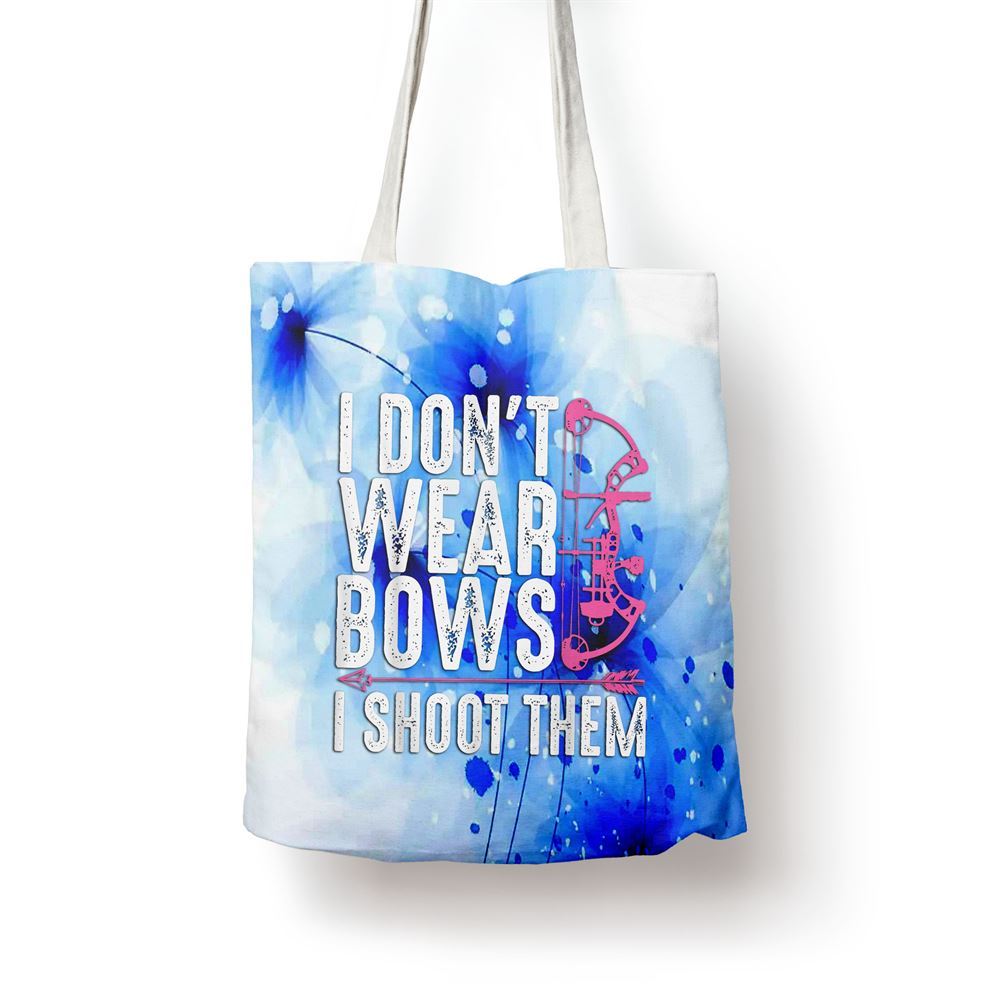 Funny Archery Gift For Women Bow Hunting Archer Mothers Day Tote Bag, Women Tote Bag, Canvas Tote Bag, Printed Tote Bag