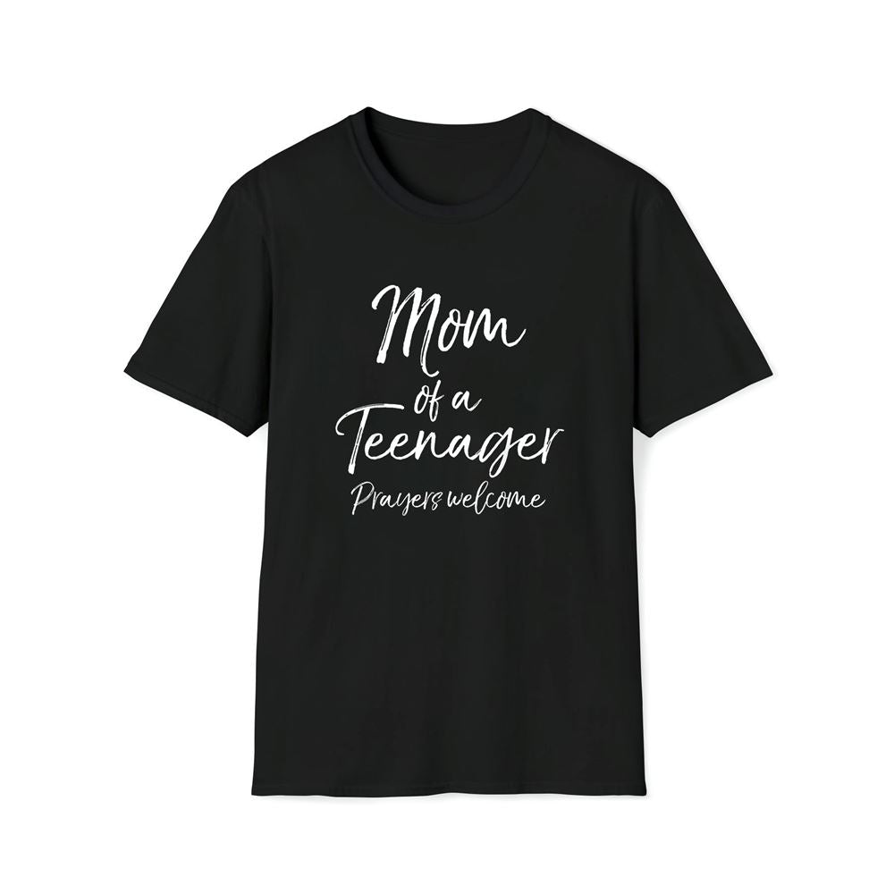 Funny Christian Mothers Mom Of A Teenager Prayers Welcome Premium T Shirt, Mother's Day Premium T Shirt, Mother's Day Gift, Mom Shirt