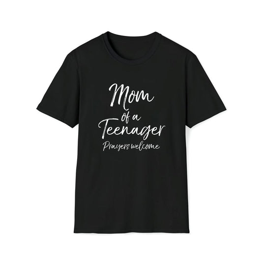 Funny Christian Mothers Mom Of A Teenager Prayers Welcome Premium T Shirt, Mother's Day Premium T Shirt, Mother's Day Gift, Mom Shirt