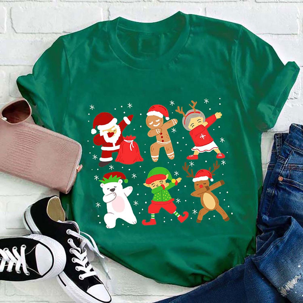 Funny Dancing Christmas T Shirt, Merry T Shirt, Unisex Christmas Shirts