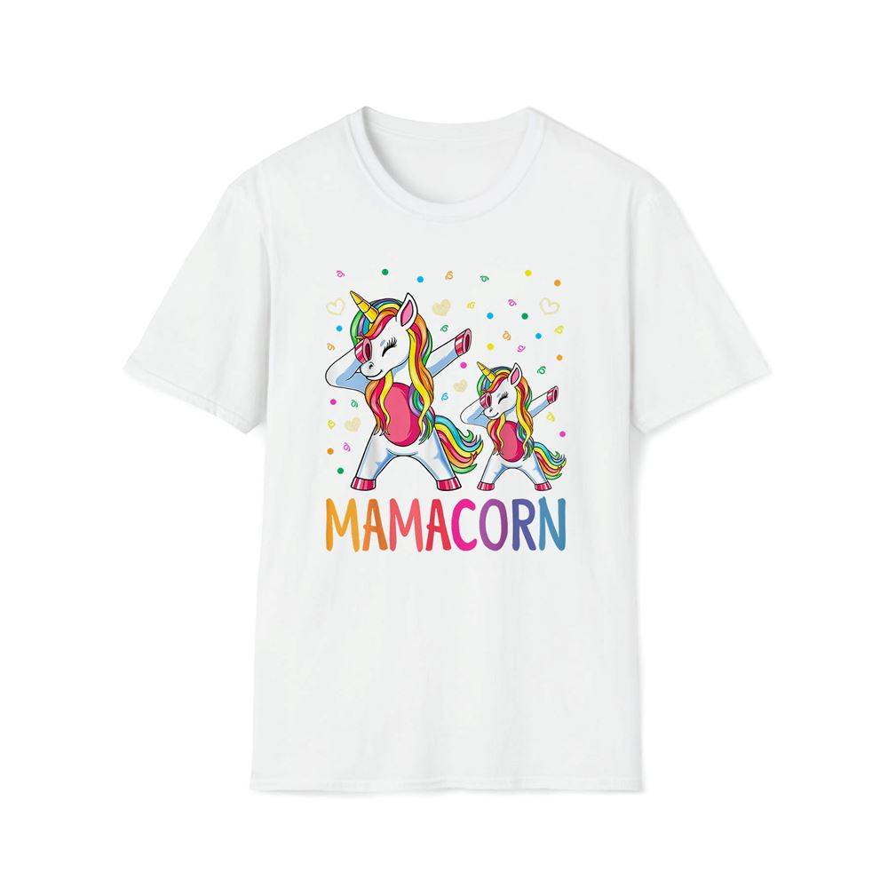 Funny Mamacorn Unicorn Costume Mom Mother's Day Premium T Shirt, Mother's Day Premium T Shirt, Mother's Day Gift, Mom Shirt
