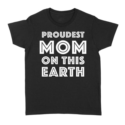 Funny Mom Quotes Sayings Proudest Mom On This Earth Blanket, Christmas Blanket