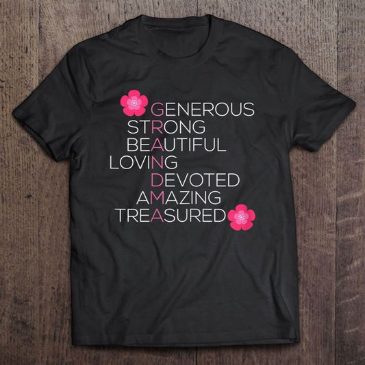 Gifts For Grandma From Grandson Granddaughter Mother's Day T Shirt, Mother's Day Shirt, Shirt For Mom, Mom Shirt