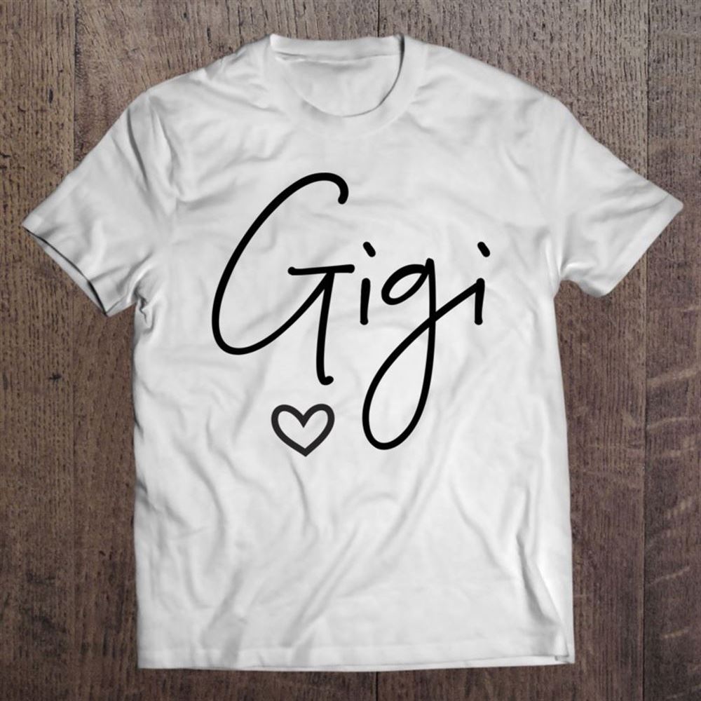 Gigi For Grandma Women Mother's Day Christmas Grandkids T Shirt, Mother's Day Shirt, Shirt For Mom, Mom Shirt
