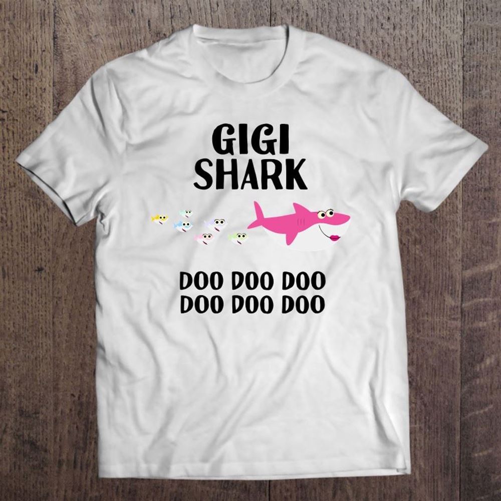 Gigi Shark Doo Doo Shirt For Grandma Women Mother's Day T Shirt, Mother's Day Shirt, Shirt For Mom, Mom Shirt