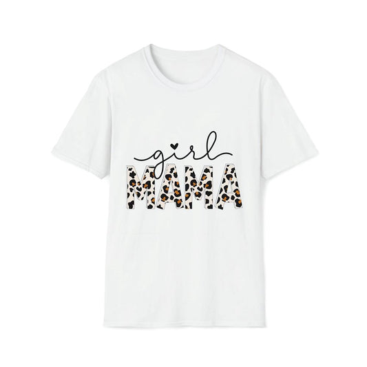 Girl Mama Leopard Premium T Shirt, Mother's Day Premium T Shirt, Mom Shirt