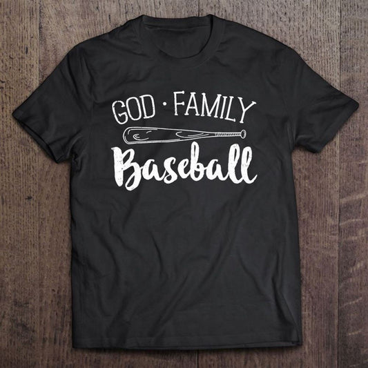 God Family Baseball Mom Mother Dad Father Coach T Shirt, Mother's Day Shirt, Shirt For Mom, Mom Shirt