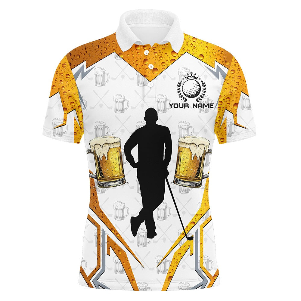 Golf Polo shirts, Men Golf Polo Shirts Custom Golf And Beer Cool Golf Shirts For Men For Men