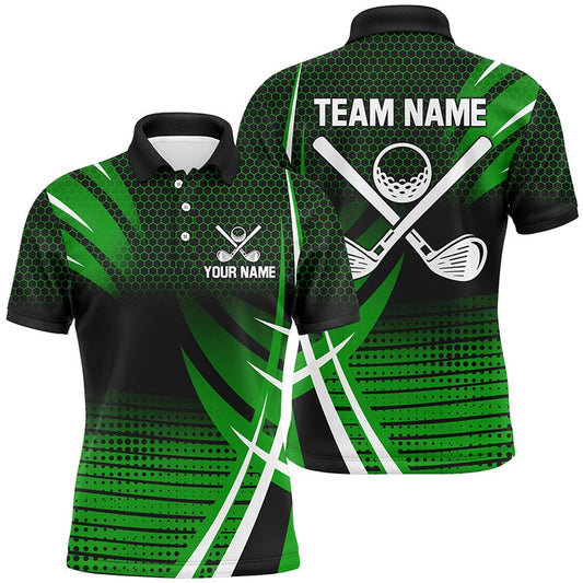 Golf Polo shirts, Mens Golf Polo Shirt Custom Cool Golf Shirts For Team Green