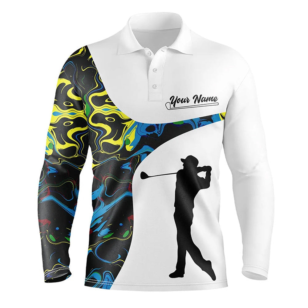 Golf Polo shirts, Mens Golf Polo Shirts Custom Camo White Golf Tops, Best Mens Golf Wear