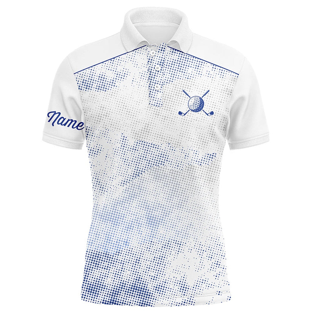 Golf Polo shirts, Mens Golf Polo Shirts Custom Name White Golf Shirts, Team Golf Tops For Mens