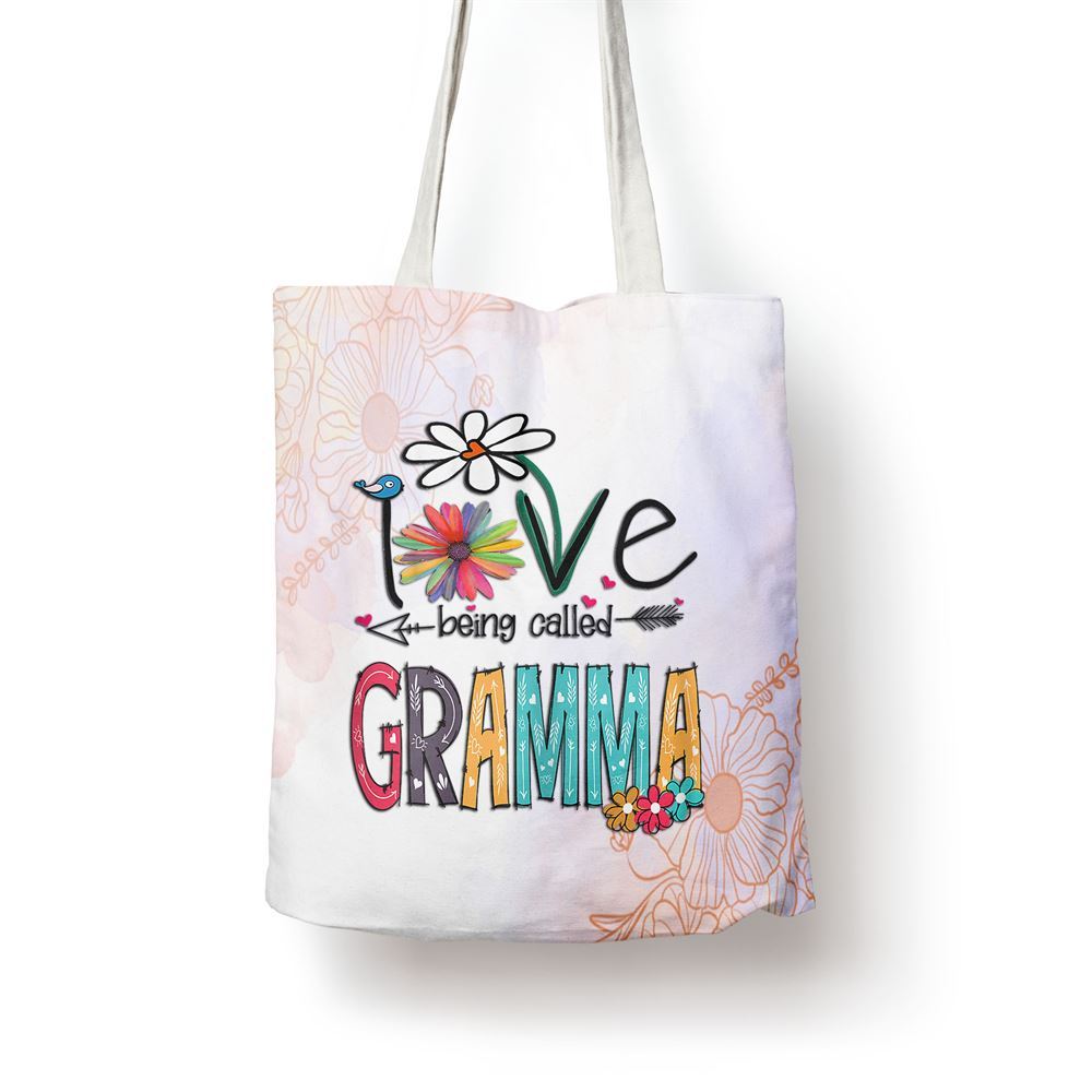 Gramma Gift I Love Being Called Mothers Day Tote Bag, Women Tote Bag, Canvas Tote Bag, Printed Tote Bag