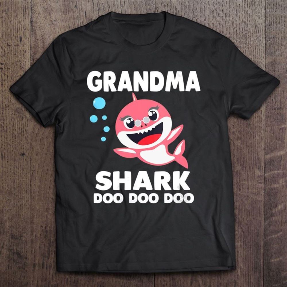 Grandma Shark Shirt, Funny Mother's Day Gift For Womens Kids T Shirt, Mother's Day Shirt, Shirt For Mom, Mom Shirt