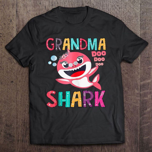 Grandma Shark Shirt, Funny Mother's Day Gift T Shirt, Mother's Day Shirt, Shirt For Mom, Mom Shirt
