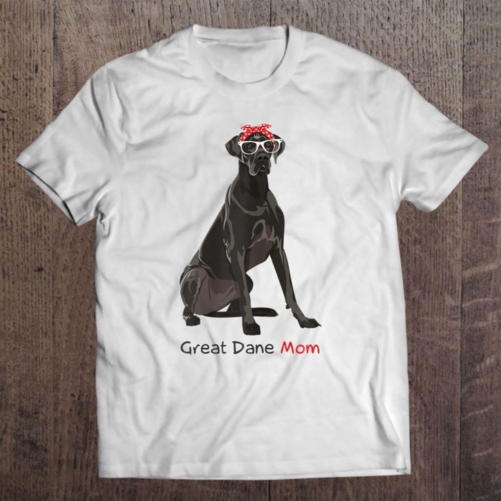 Great Dane Mom Retro Mother's Day Gift Idea Mum Dog Owner T Shirt, Mother's Day Shirt, Shirt For Mom, Mom Shirt