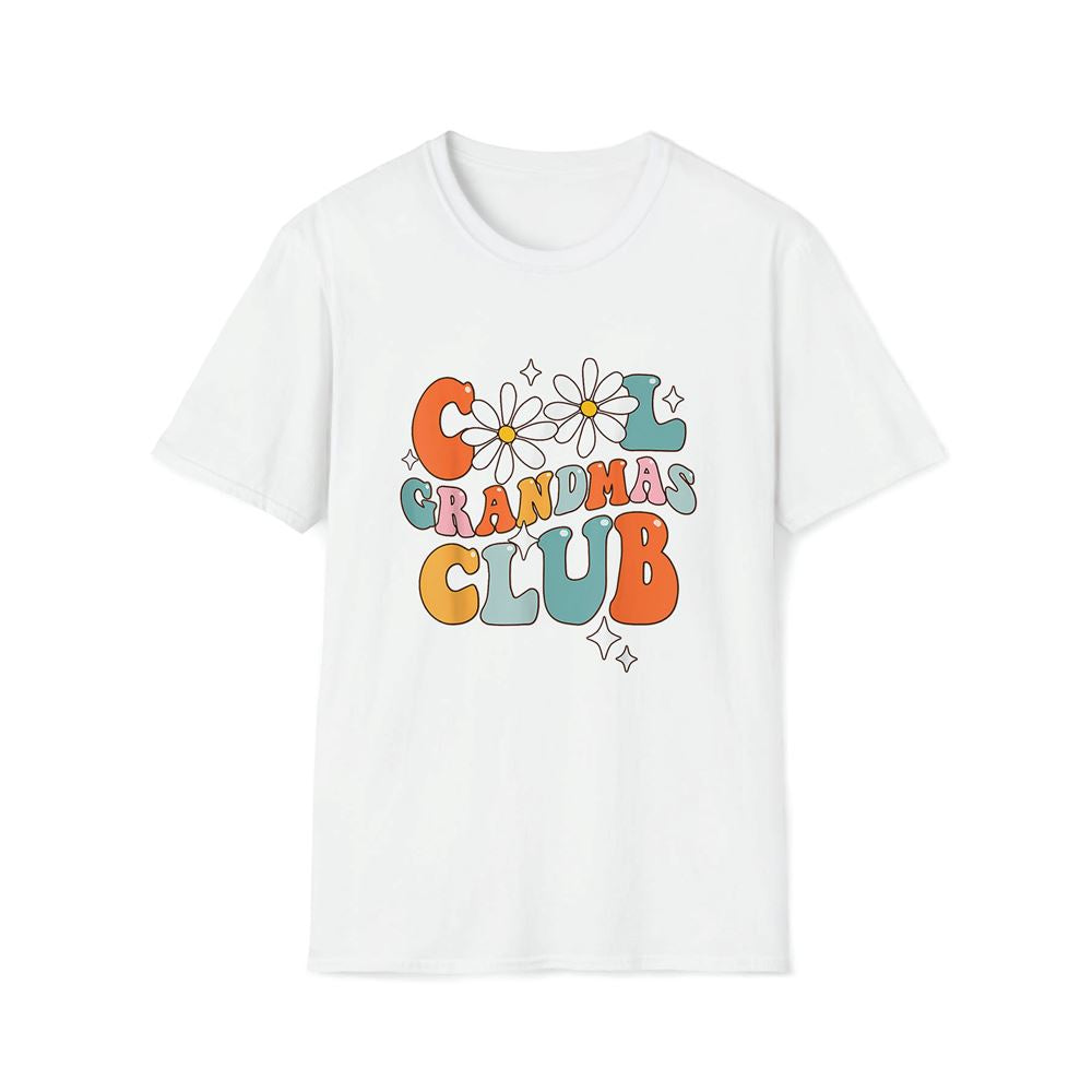 Groovy Cool Grandmas Club Funny Smile Mother's Day Premium T Shirt, Mother's Day Premium T Shirt, Mother's Day Gift, Mom Shirt