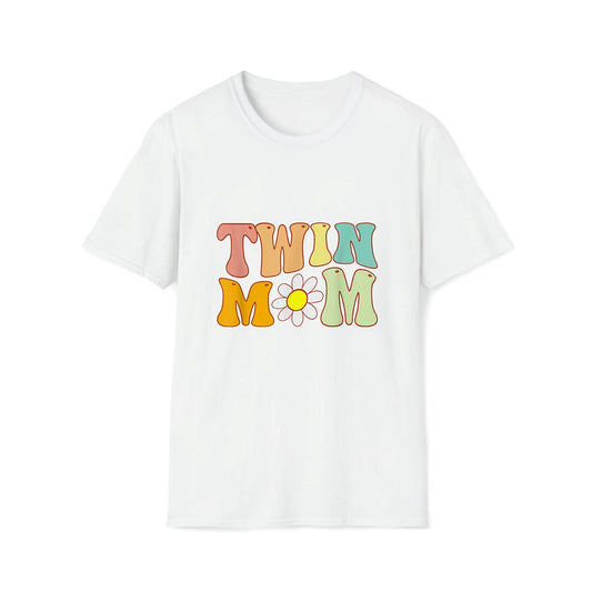 Groovy Twin Mama Funny Mother's Day For New Mom Of Twins Premium T Shirt, Mother's Day Premium T Shirt, Mother's Day Gift, Mom Shirt