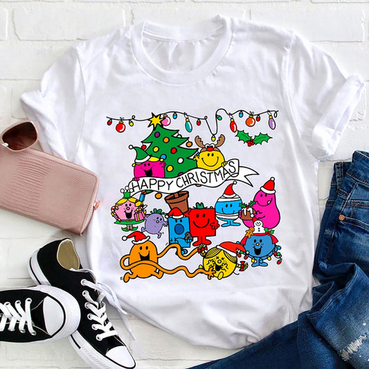 Happy Christmas T Shirt, Merry T Shirt, Unisex Christmas Shirts